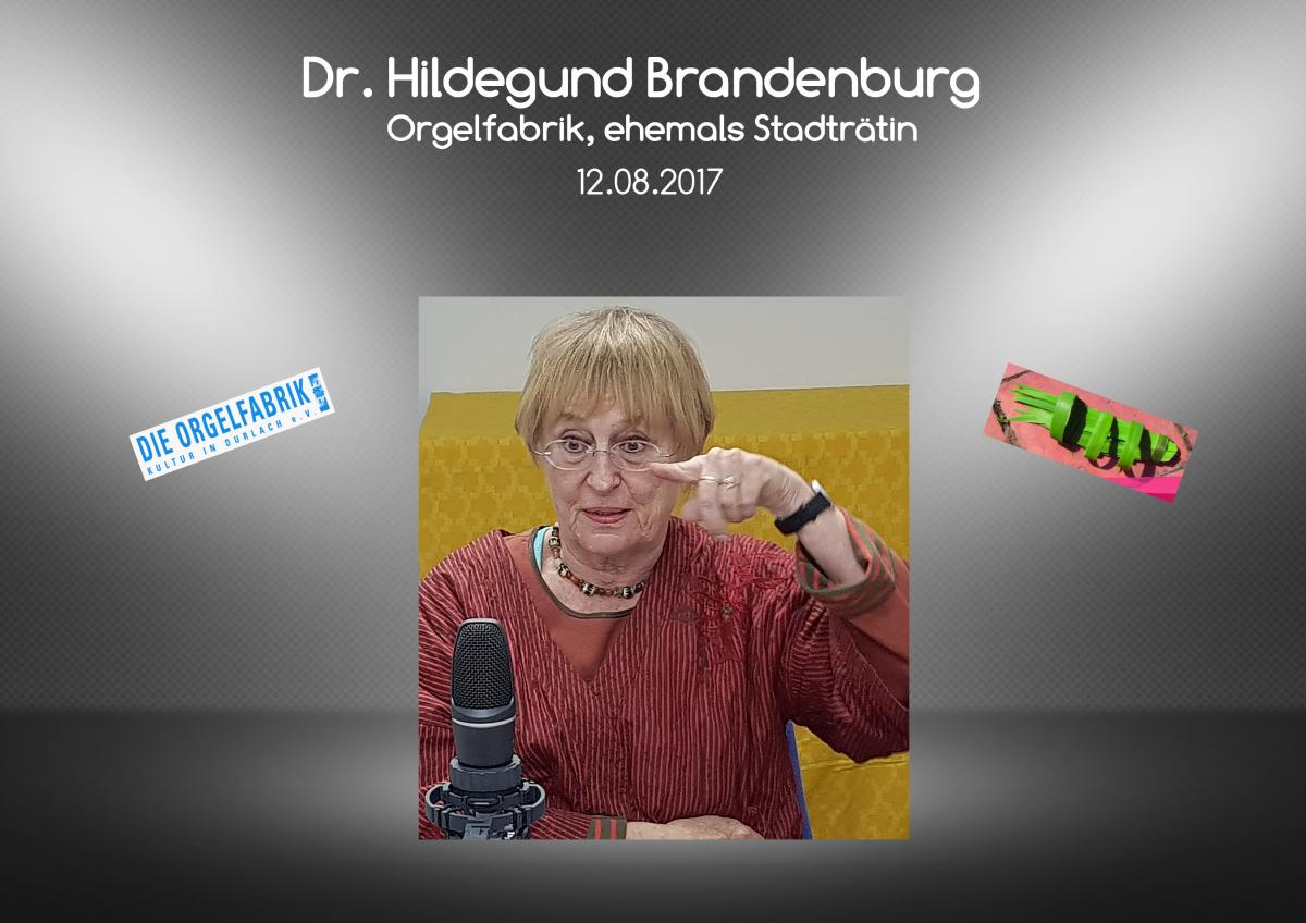 13.08. Dr. Hildegund Brandenburg